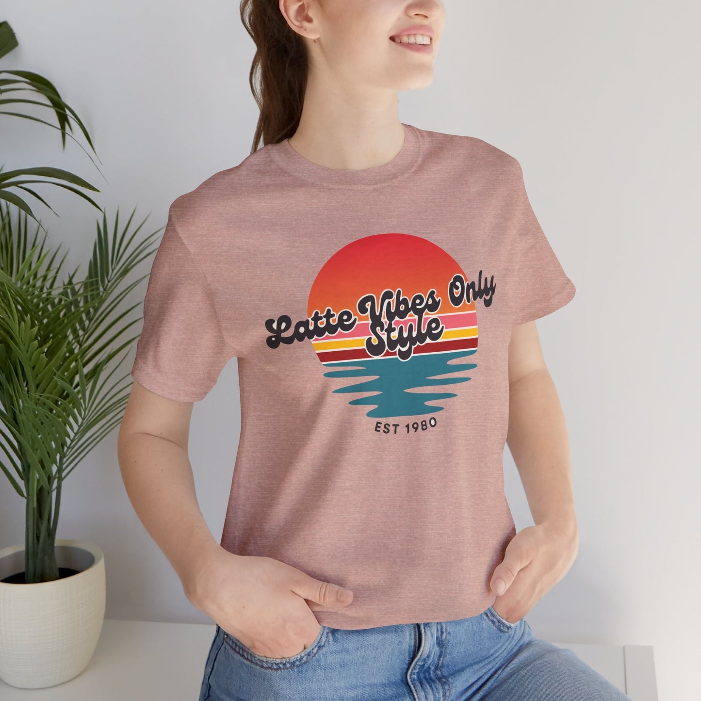 Latte Vibes Only T-Shirt Printify