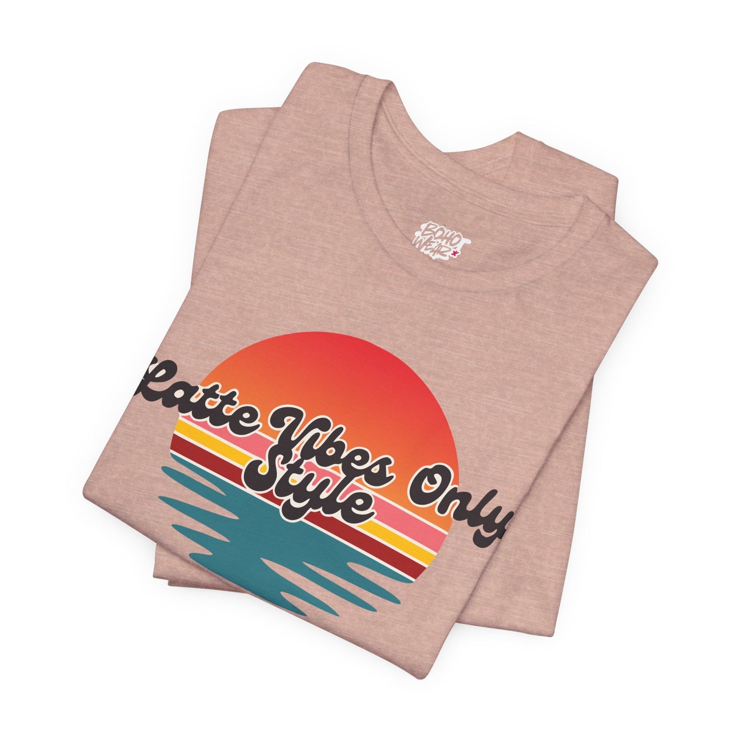 Latte Vibes Only T-Shirt Printify