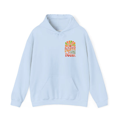 Colorful Retro Hoodie - Perfect for Cozy Days and Celebrations Printify