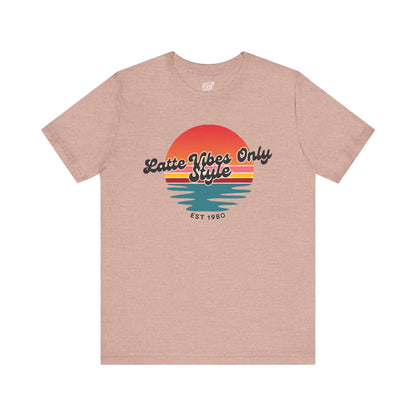 Latte Vibes Only T-Shirt Printify