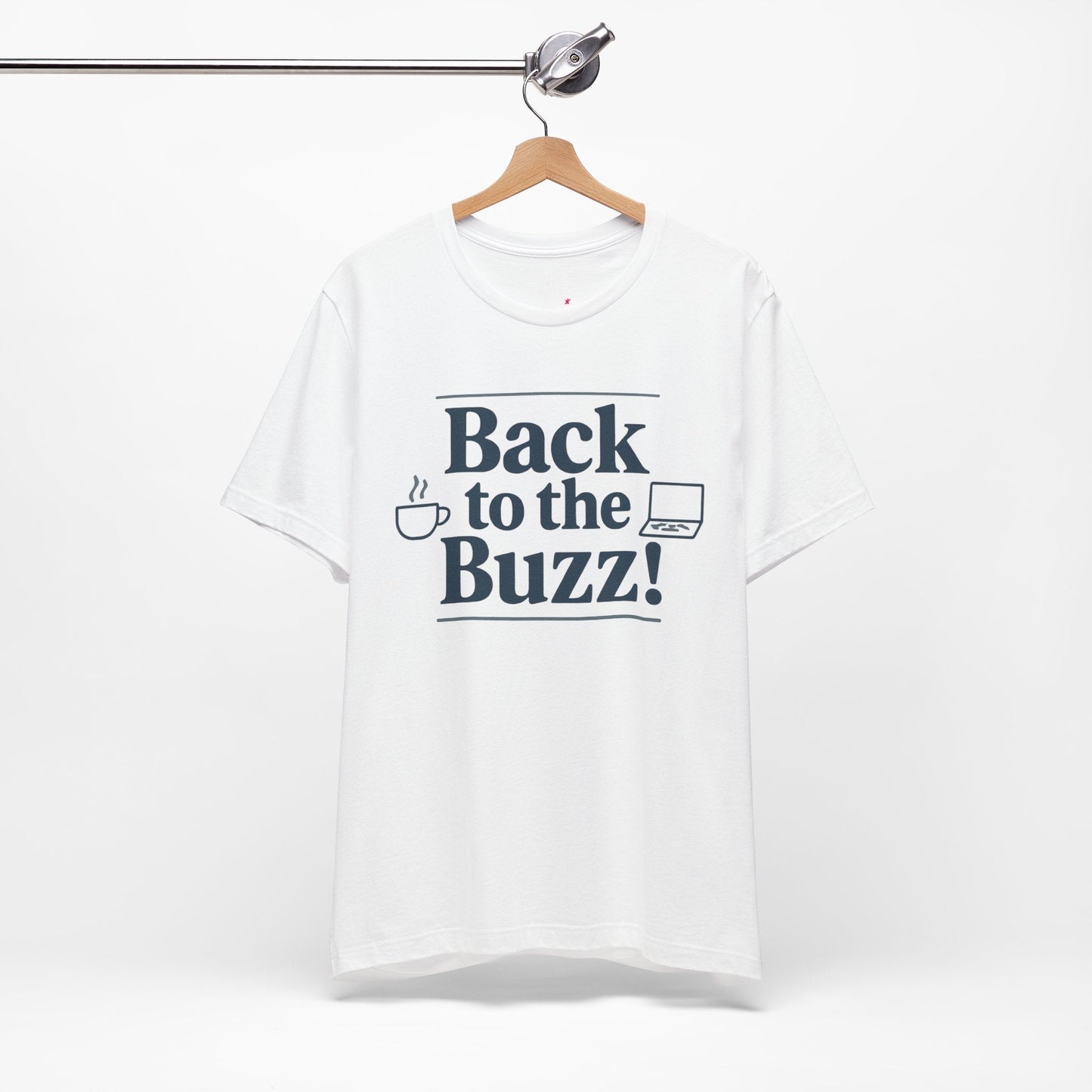 T-Shirt - 'Back to the Buzz' Unisex Jersey Short Sleeve Tee Printify