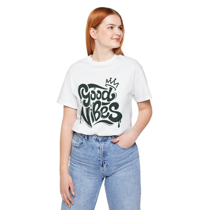 Good Vibes Unisex Jersey Tee Printify
