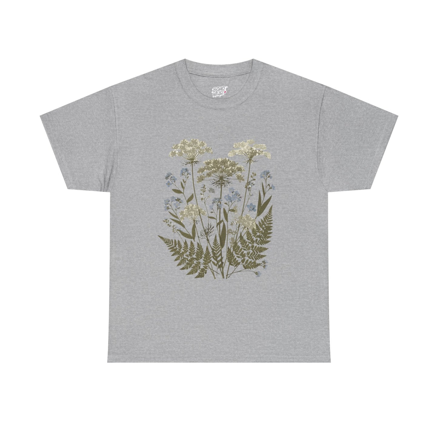 Botanical Art Unisex Heavy Cotton Tee Printify