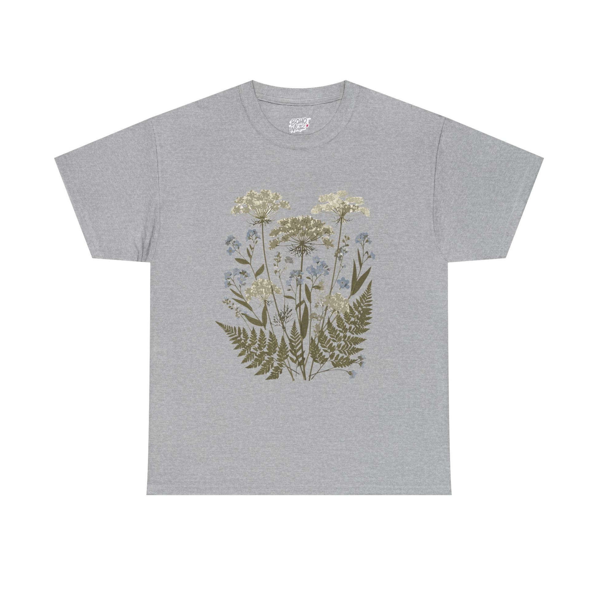Botanical Art Unisex Heavy Cotton Tee Printify