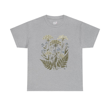 Botanical Art Unisex Heavy Cotton Tee Printify