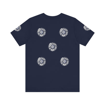 Boho Blue Mandala Tee Boho Wear