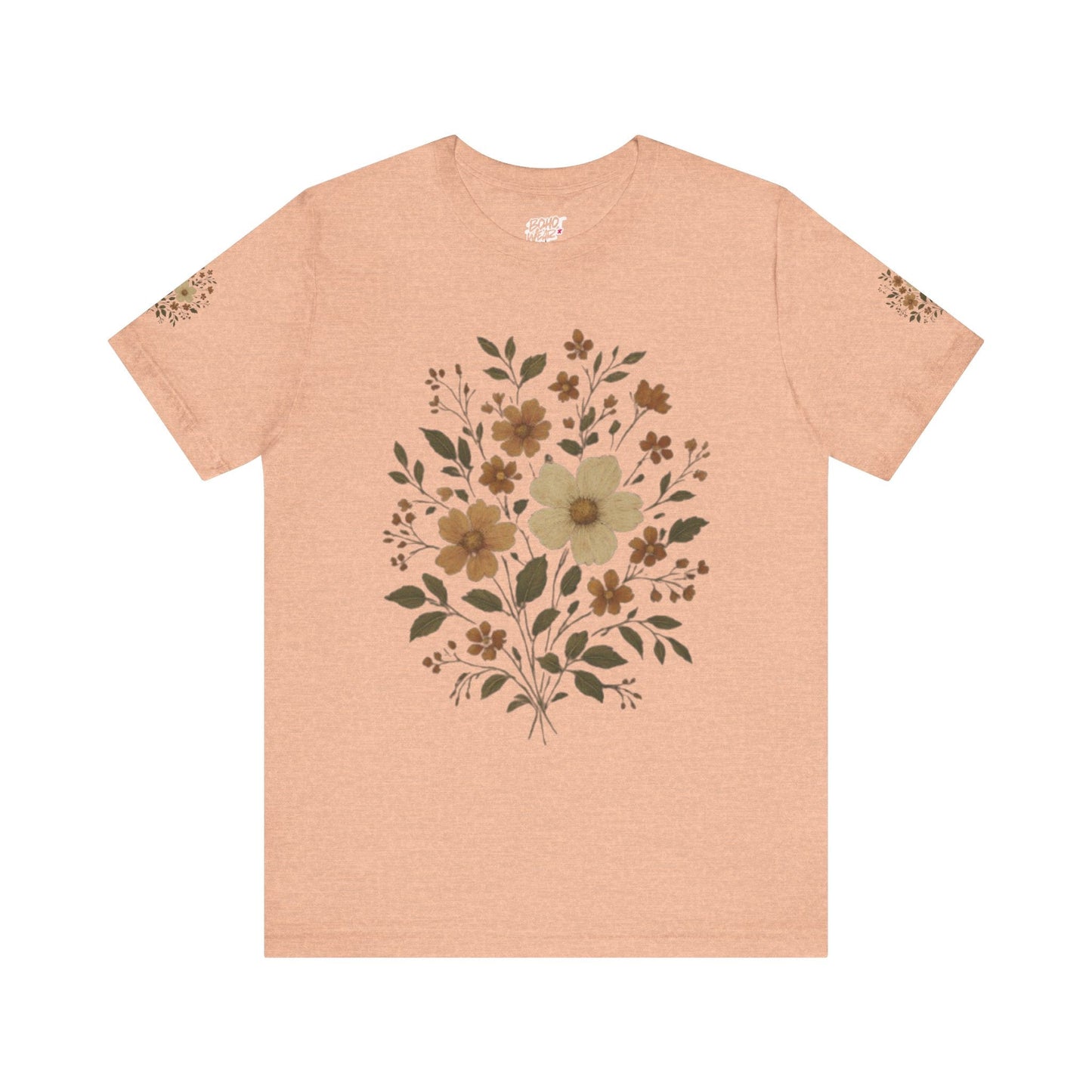 Boho Floral Tee Printify