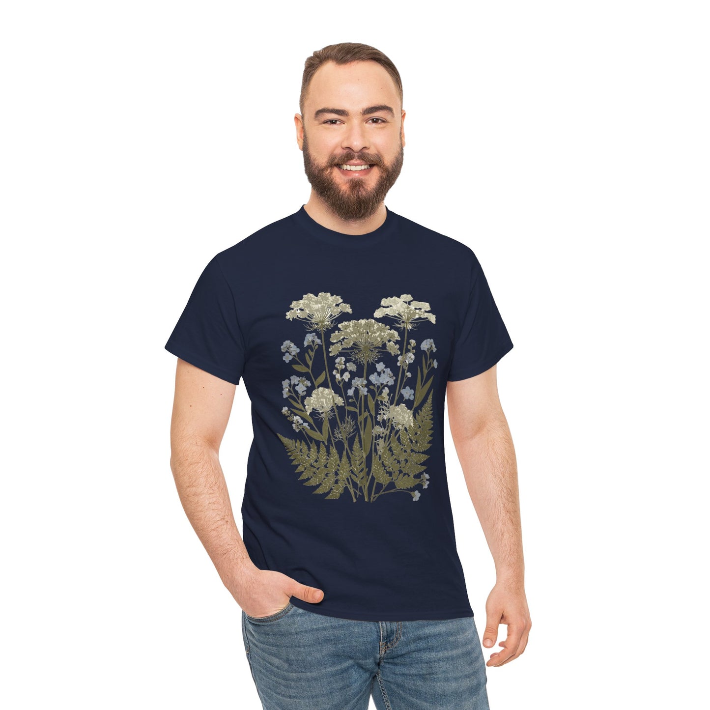 Botanical Art Unisex Heavy Cotton Tee
