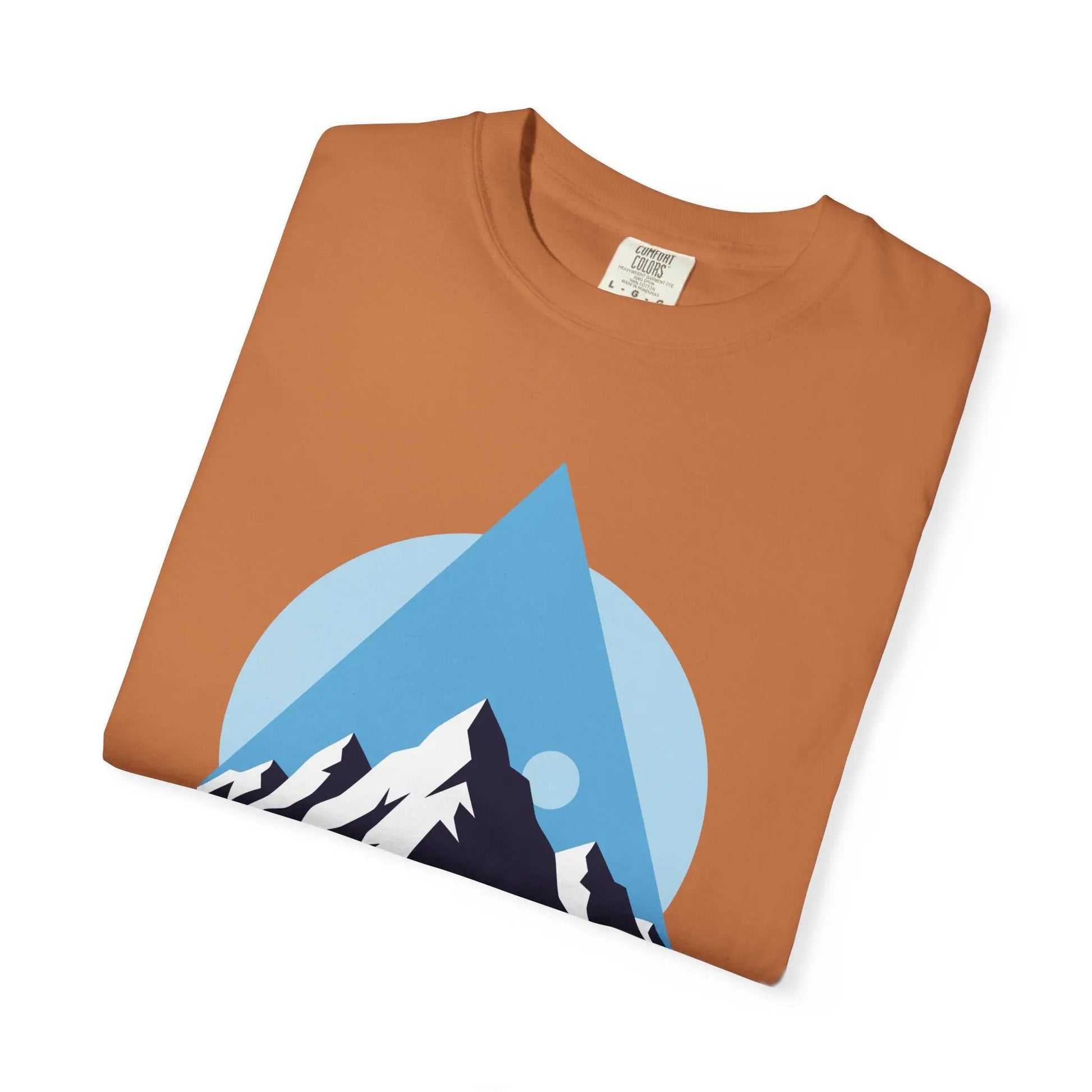 Mountain Adventure Unisex Garment-Dyed T-shirt | Nature Lover Shirt, Outdoor Gift, Hiking Tee, Graphic Tee, Travel Apparel Boho Wear