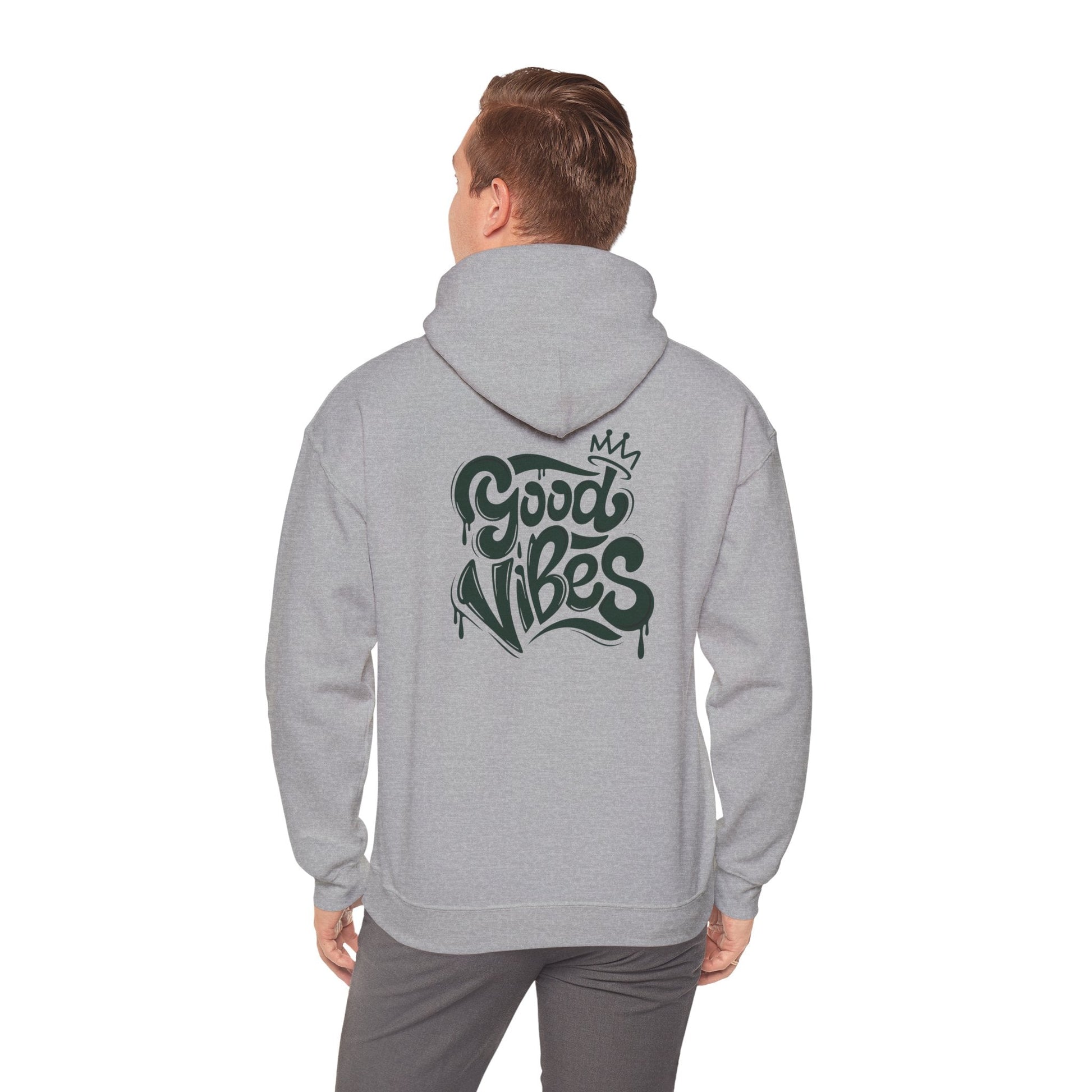 Good Vibes Unisex Heavy Blend Hoodie Printify
