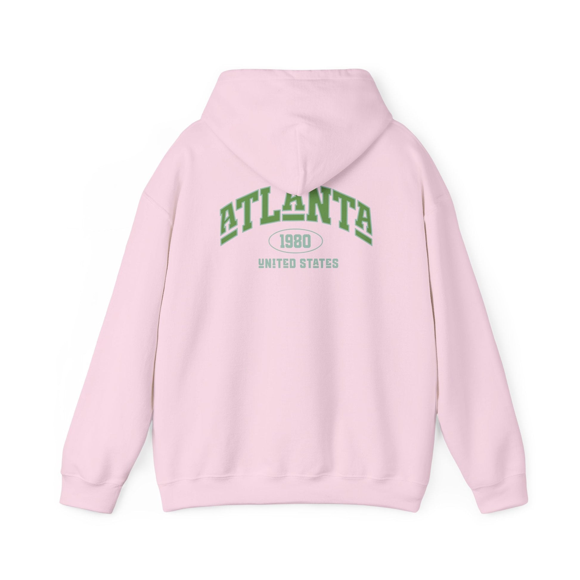 Atlanta Vintage Hooded Sweatshirt - Cozy Casual Wear for Every Occasion, Unisex Sweatshirt, Retro Hoodie, Gift for Atlanta Fans Boho Wear