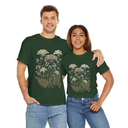 Botanical Art Unisex Heavy Cotton Tee