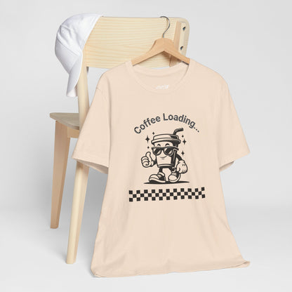 Coffee Loading Retro Tee Boho Wear