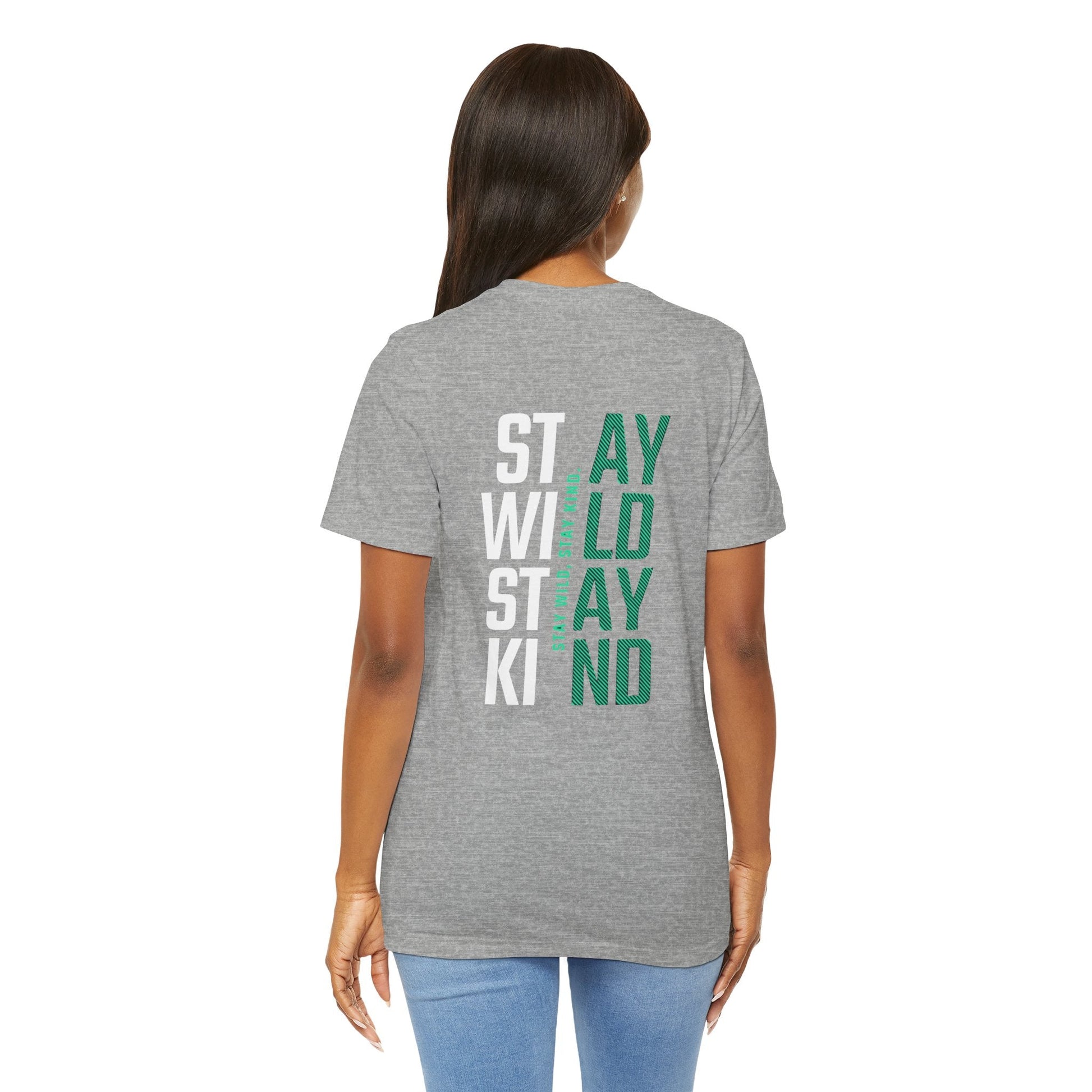 Short Sleeve Tee Stay Wild, Stay Kind Printify