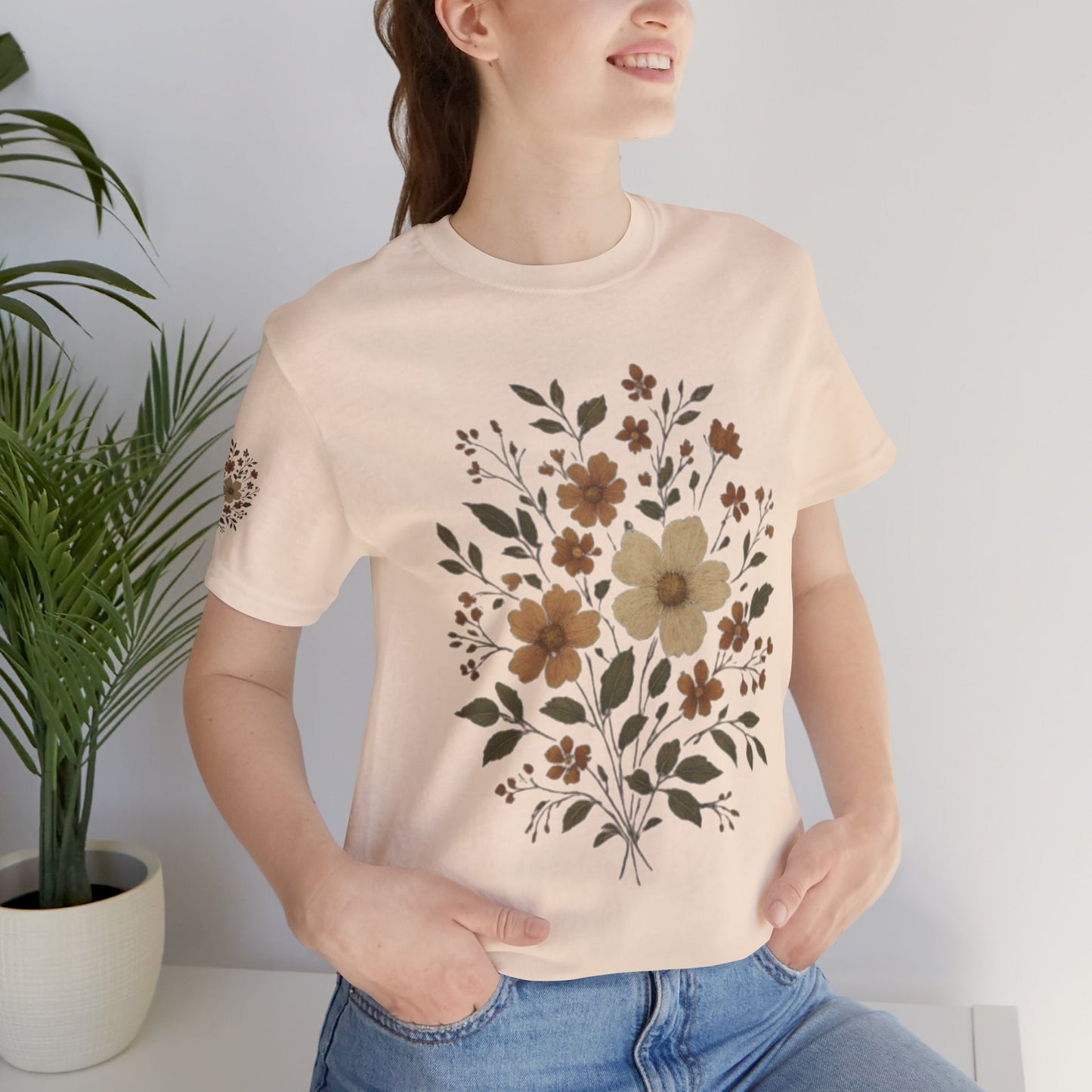 Boho Floral Tee Printify