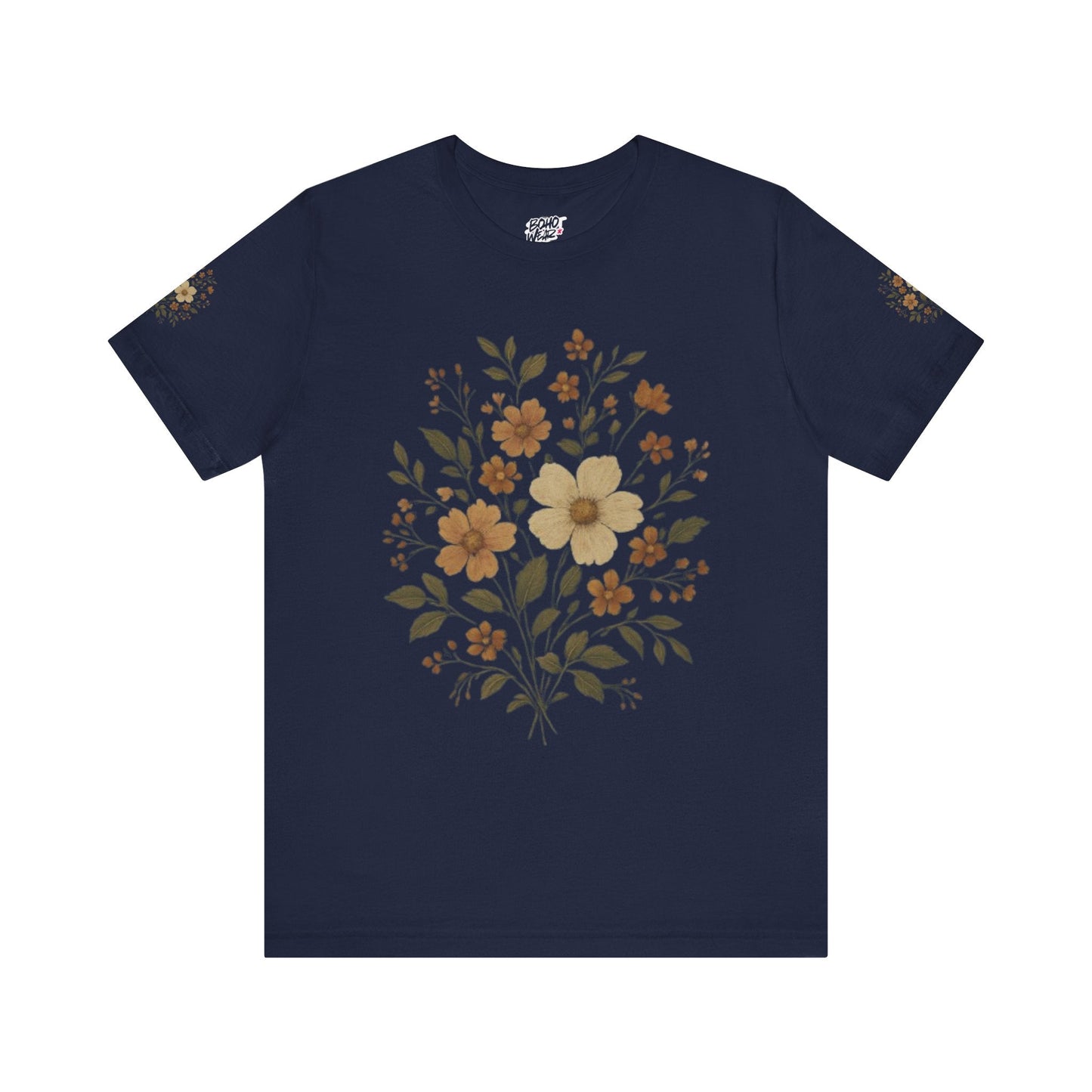 Boho Floral Tee Printify