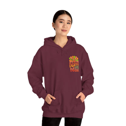 Colorful Retro Hoodie - Perfect for Cozy Days and Celebrations Printify