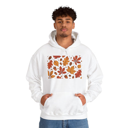 Vintage Autumn Unisex Hoodie Sweatshirt - Pattern Design Boho Wear