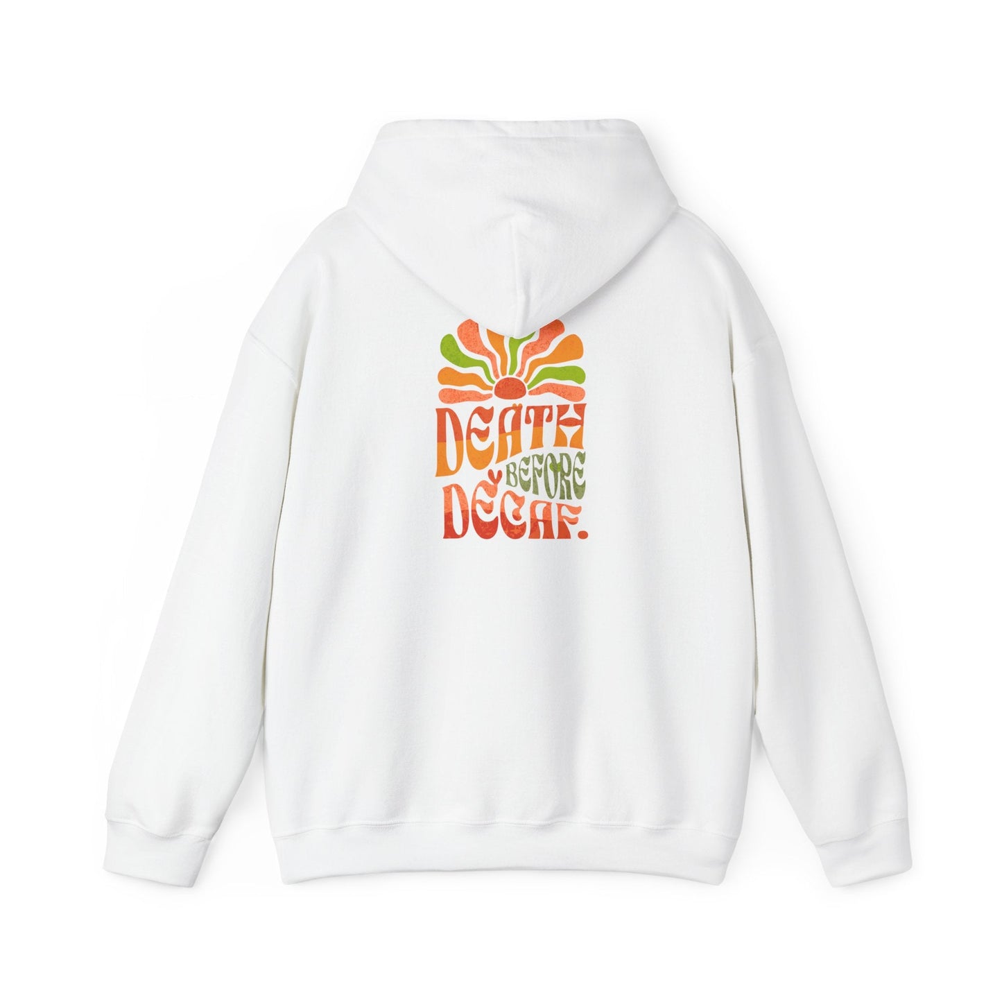 Colorful Retro Hoodie - Perfect for Cozy Days and Celebrations Printify