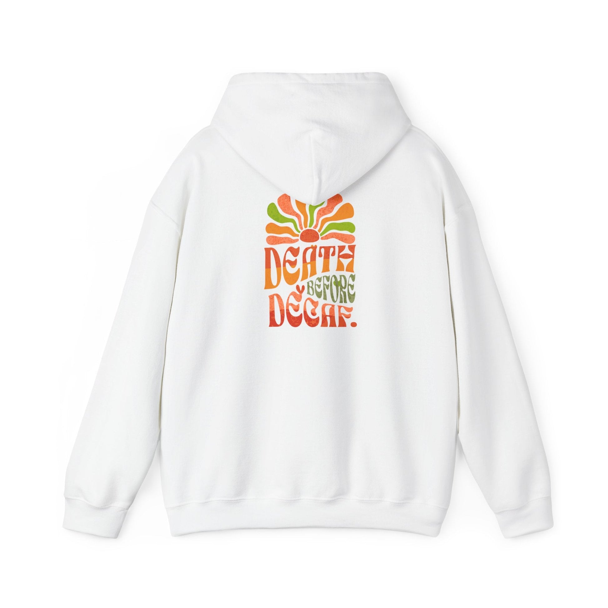 Colorful Retro Hoodie - Perfect for Cozy Days and Celebrations Printify