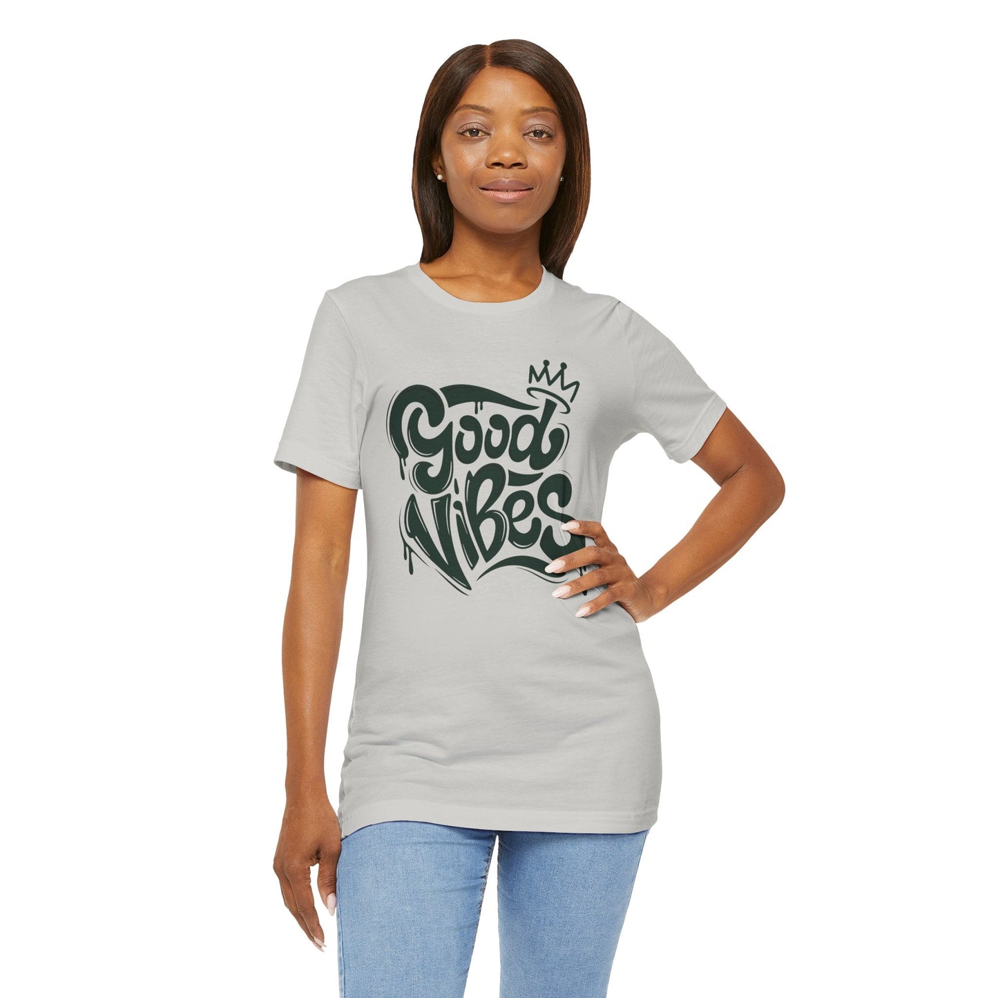Good Vibes Unisex Jersey Tee Printify