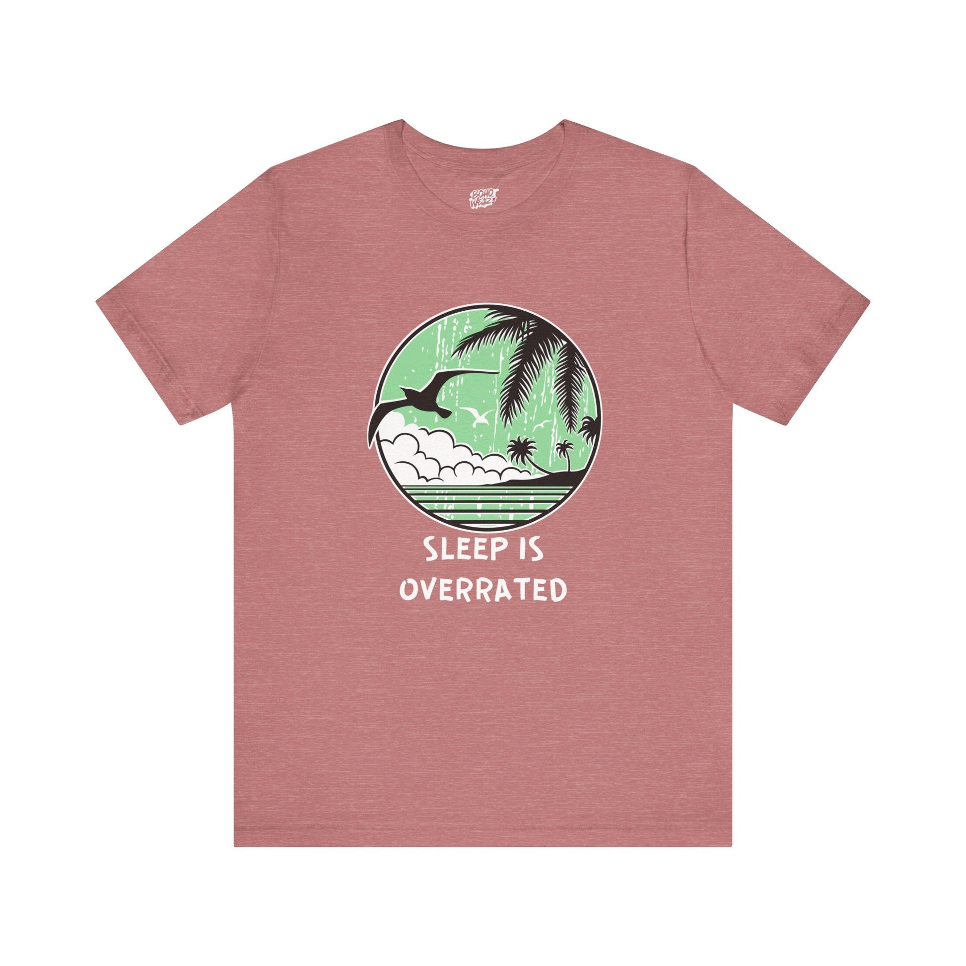 Sleepy Days Unisex Tee: Beach Lovers Printify