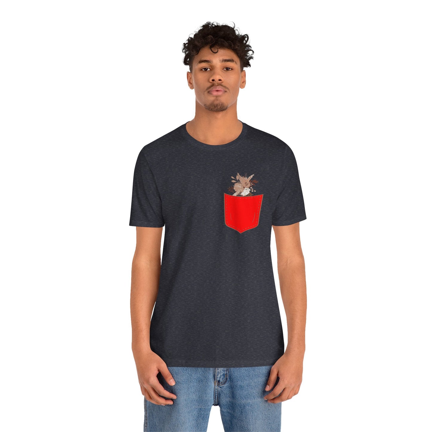 Pocket and Dry Flowers Tee Printify