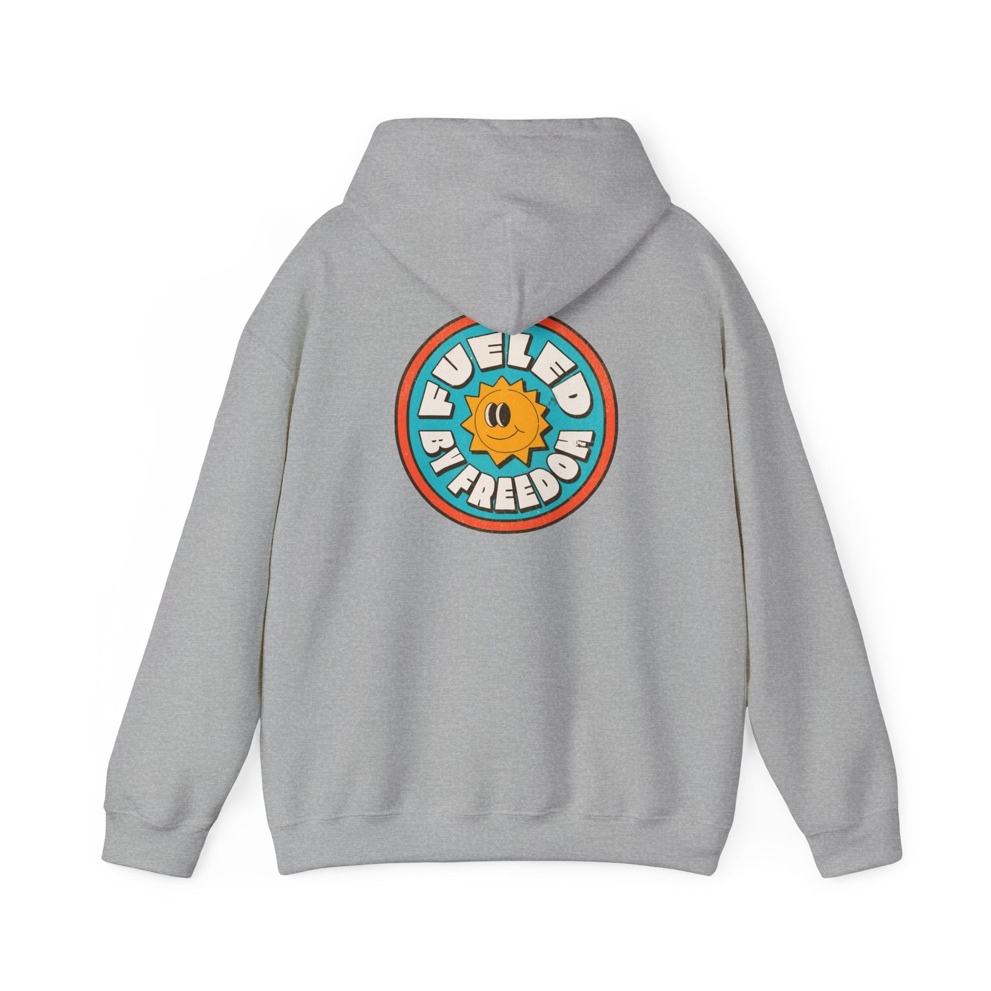 Hooded Sweatshirt Fueled by Freedom Boho Wear