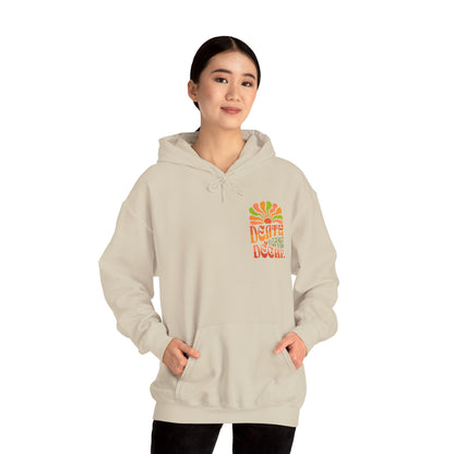 Colorful Retro Hoodie - Perfect for Cozy Days and Celebrations Printify