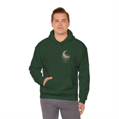 Space Embrace Hoodie Sweatshirt Printify