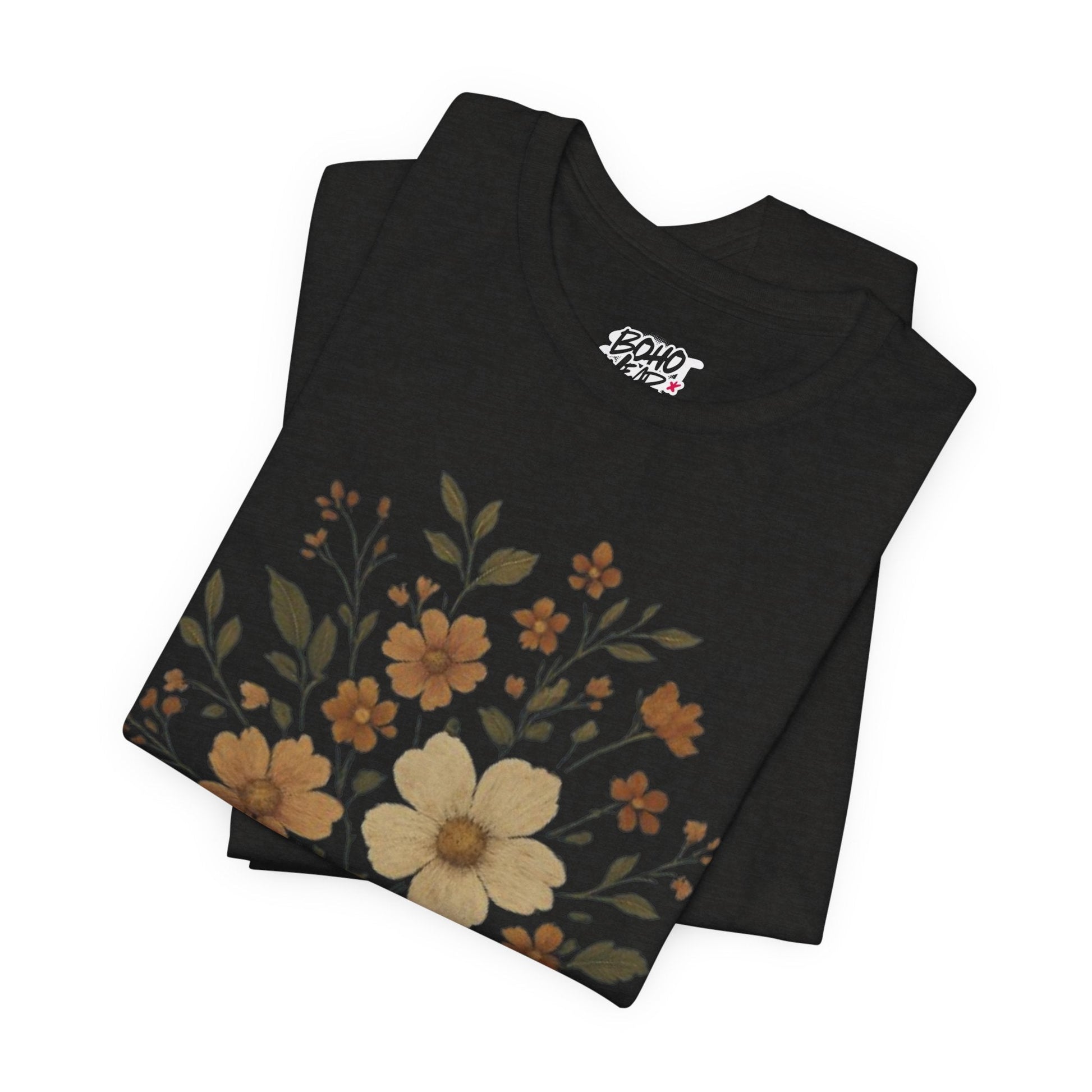 Boho Floral Tee Printify