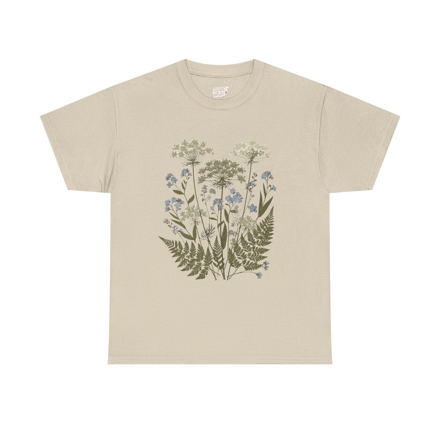 Botanical Art Unisex Heavy Cotton Tee Printify