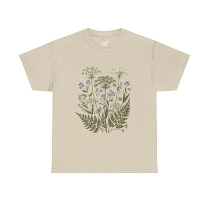 Botanical Art Unisex Heavy Cotton Tee Printify