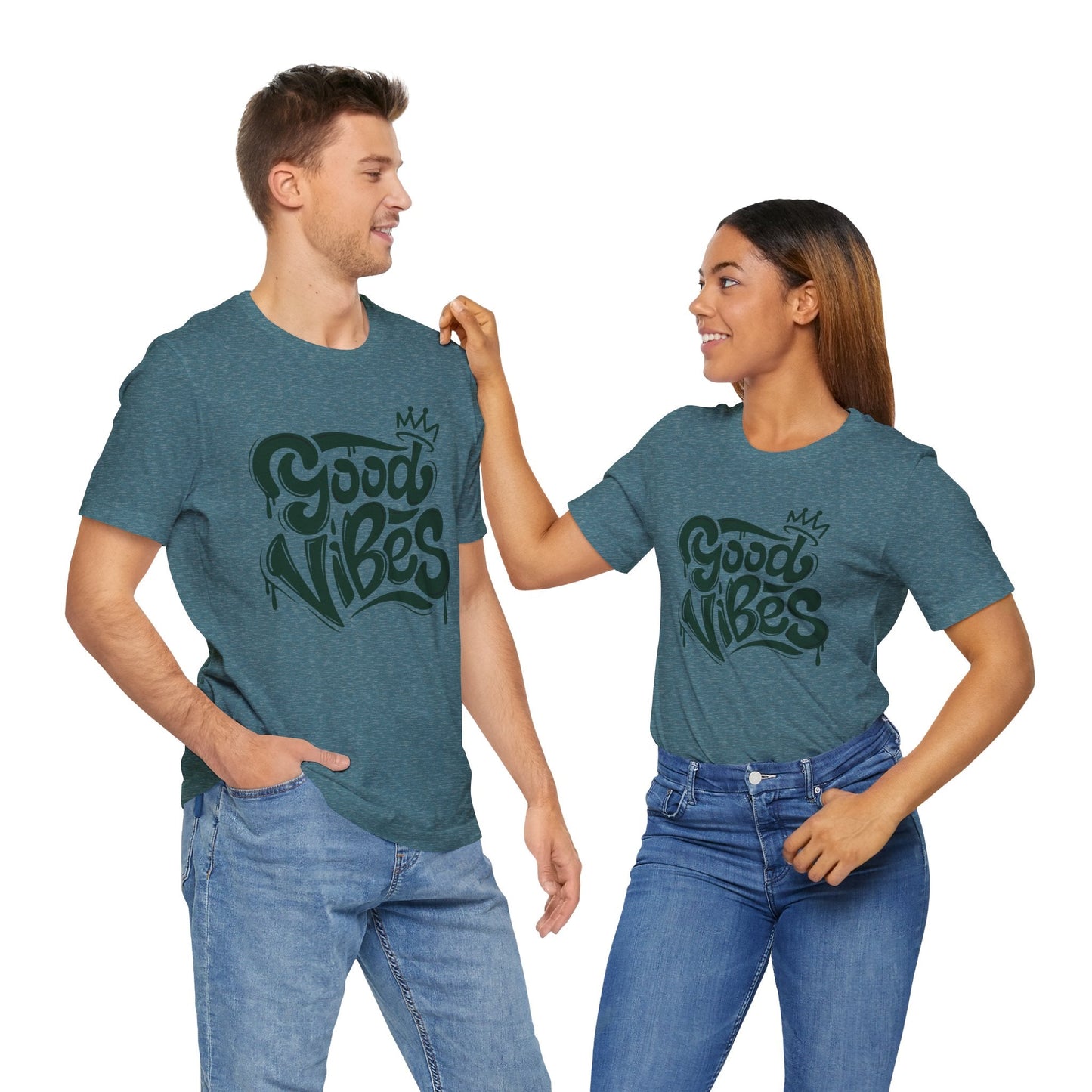 Good Vibes Unisex Jersey Tee Printify