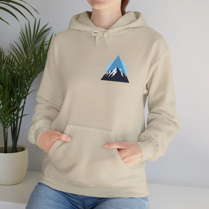 Mountain Adventure Unisex Hooded Sweatshirt - Cozy Gift for Nature Lovers, Casual Wear, Outdoor Fun, Hiking, Travel Printify