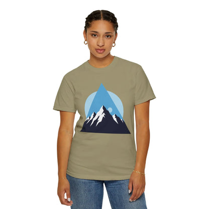 Mountain Adventure Unisex Garment-Dyed T-shirt | Nature Lover Shirt, Outdoor Gift, Hiking Tee, Graphic Tee, Travel Apparel Boho Wear