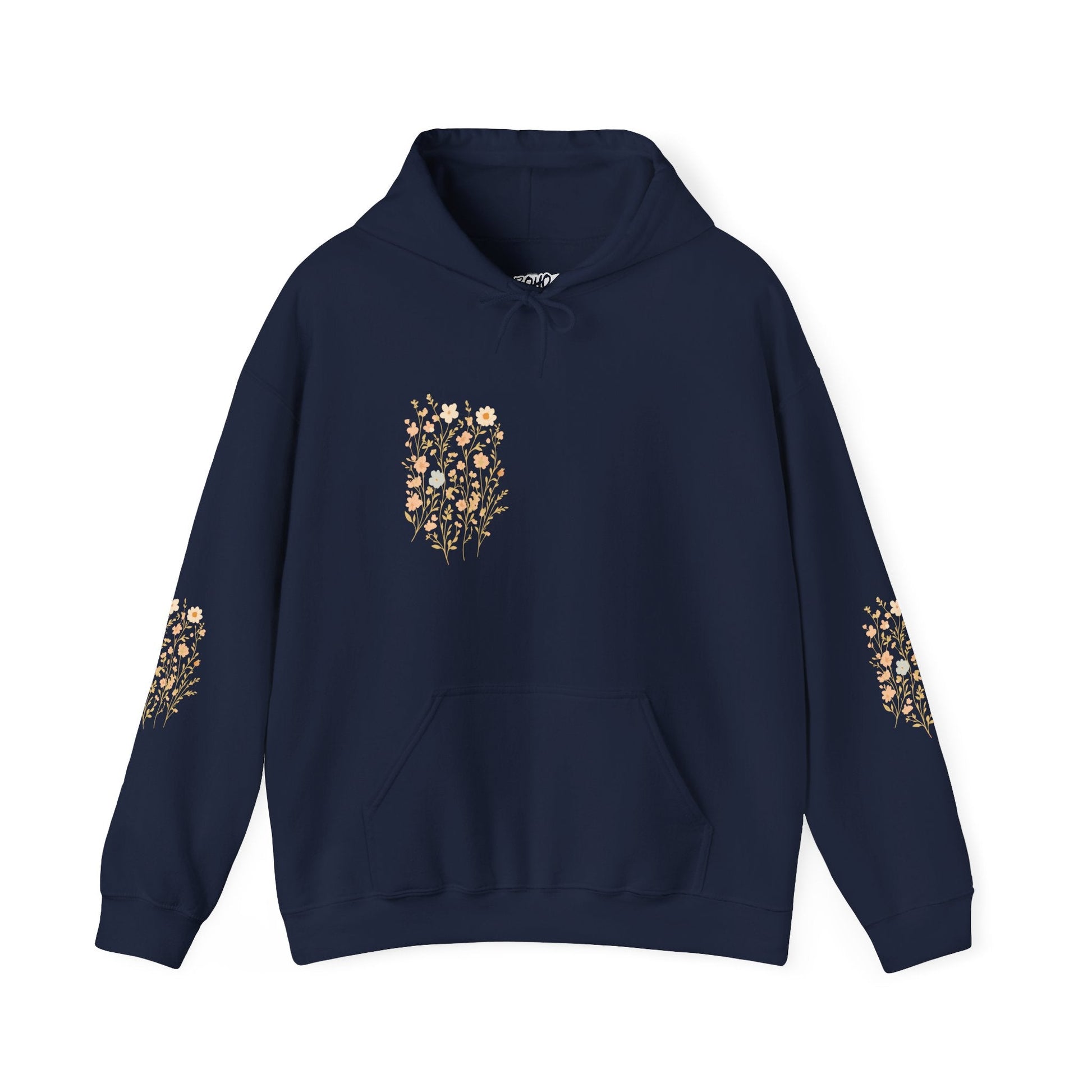 Hooded Sweatshirt - Wildflower Harmony Printify