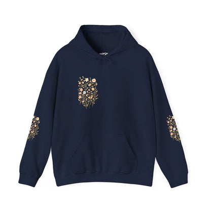 Hooded Sweatshirt - Wildflower Harmony Printify