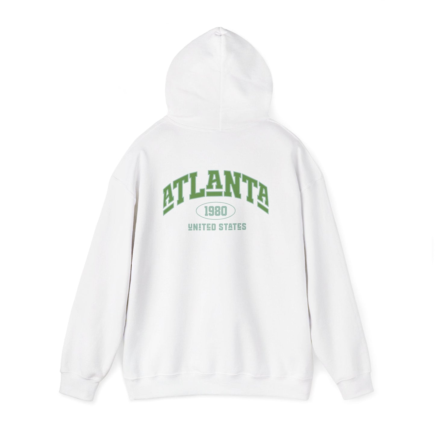 Atlanta Vintage Hooded Sweatshirt - Cozy Casual Wear for Every Occasion, Unisex Sweatshirt, Retro Hoodie, Gift for Atlanta Fans Boho Wear