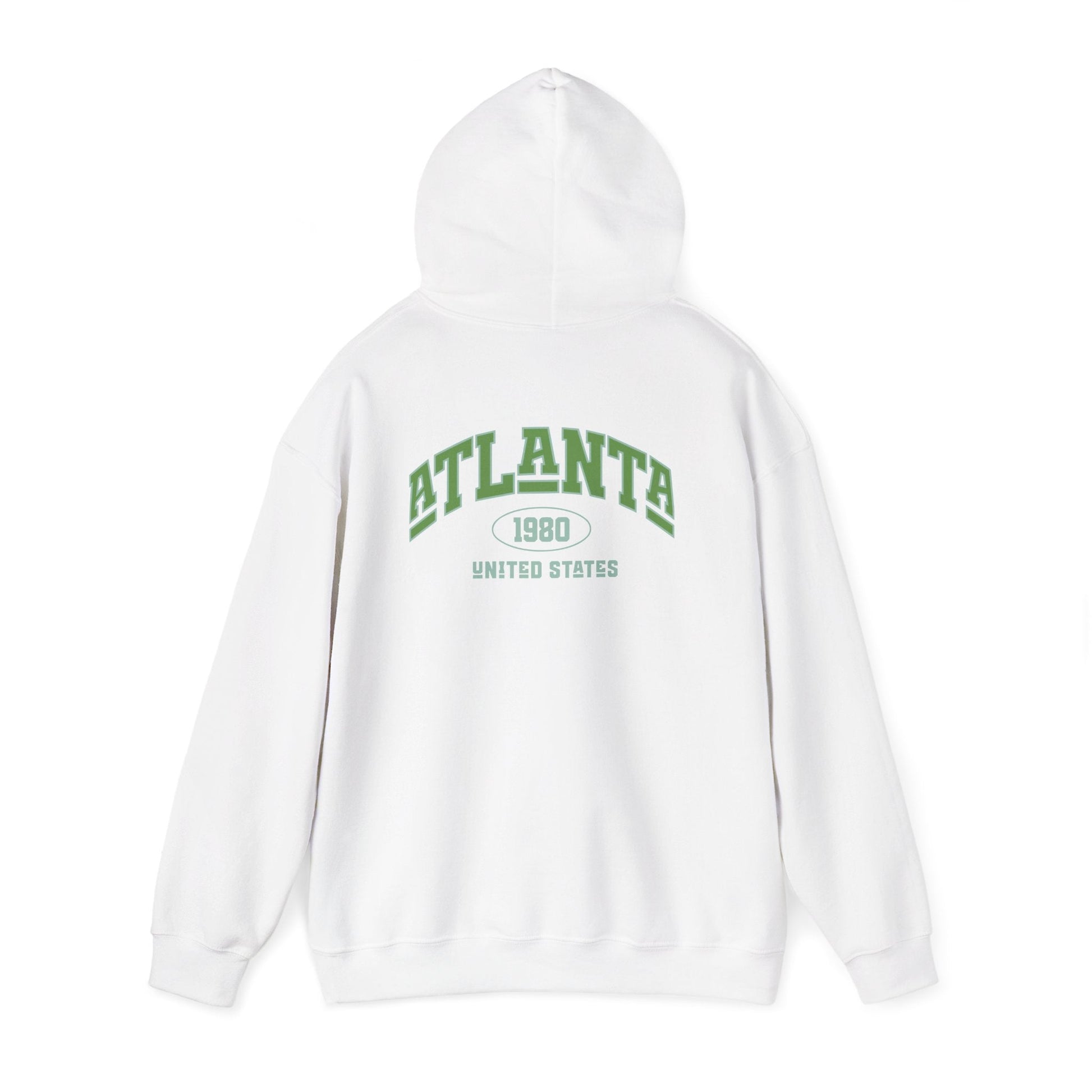 Atlanta Vintage Hooded Sweatshirt - Cozy Casual Wear for Every Occasion, Unisex Sweatshirt, Retro Hoodie, Gift for Atlanta Fans Boho Wear