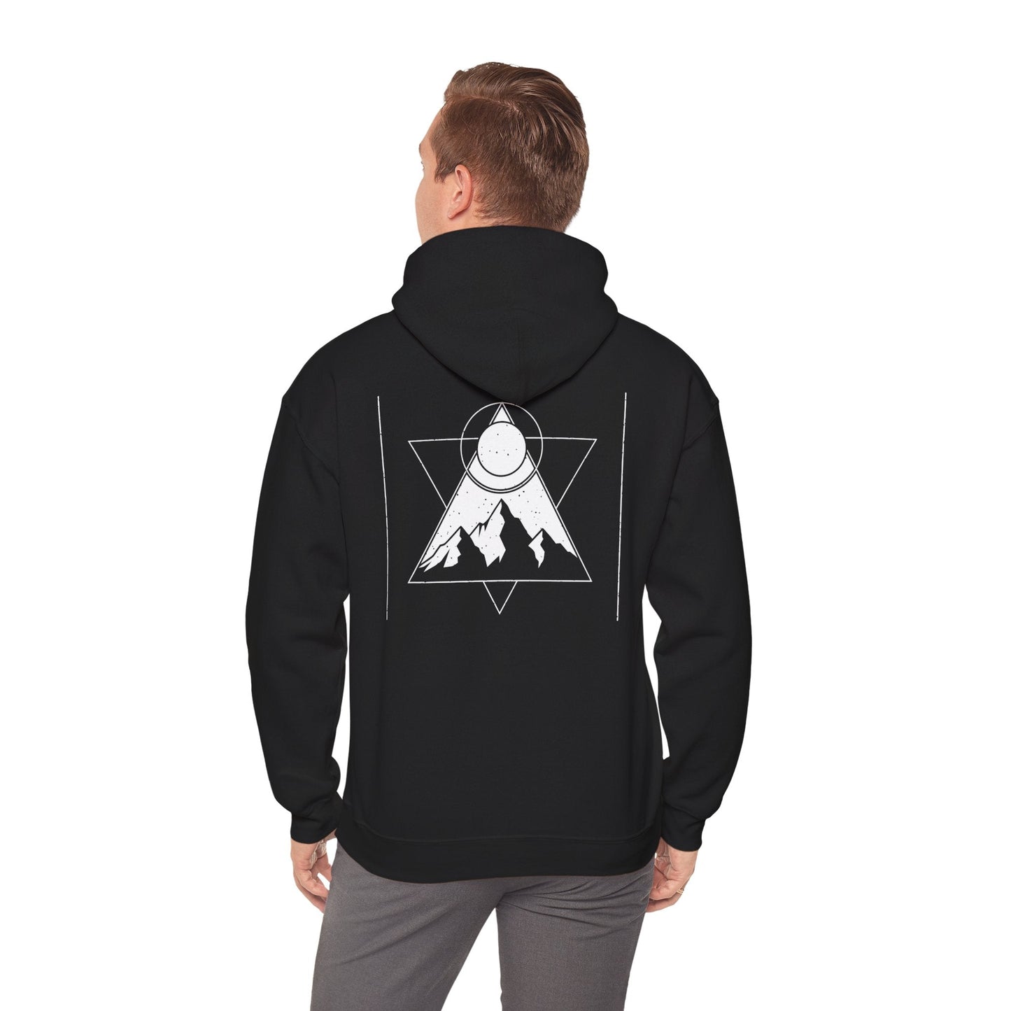 Mountain Adventure Hooded Sweatshirt Printify