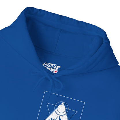 Mountain Adventure Hooded Sweatshirt Printify