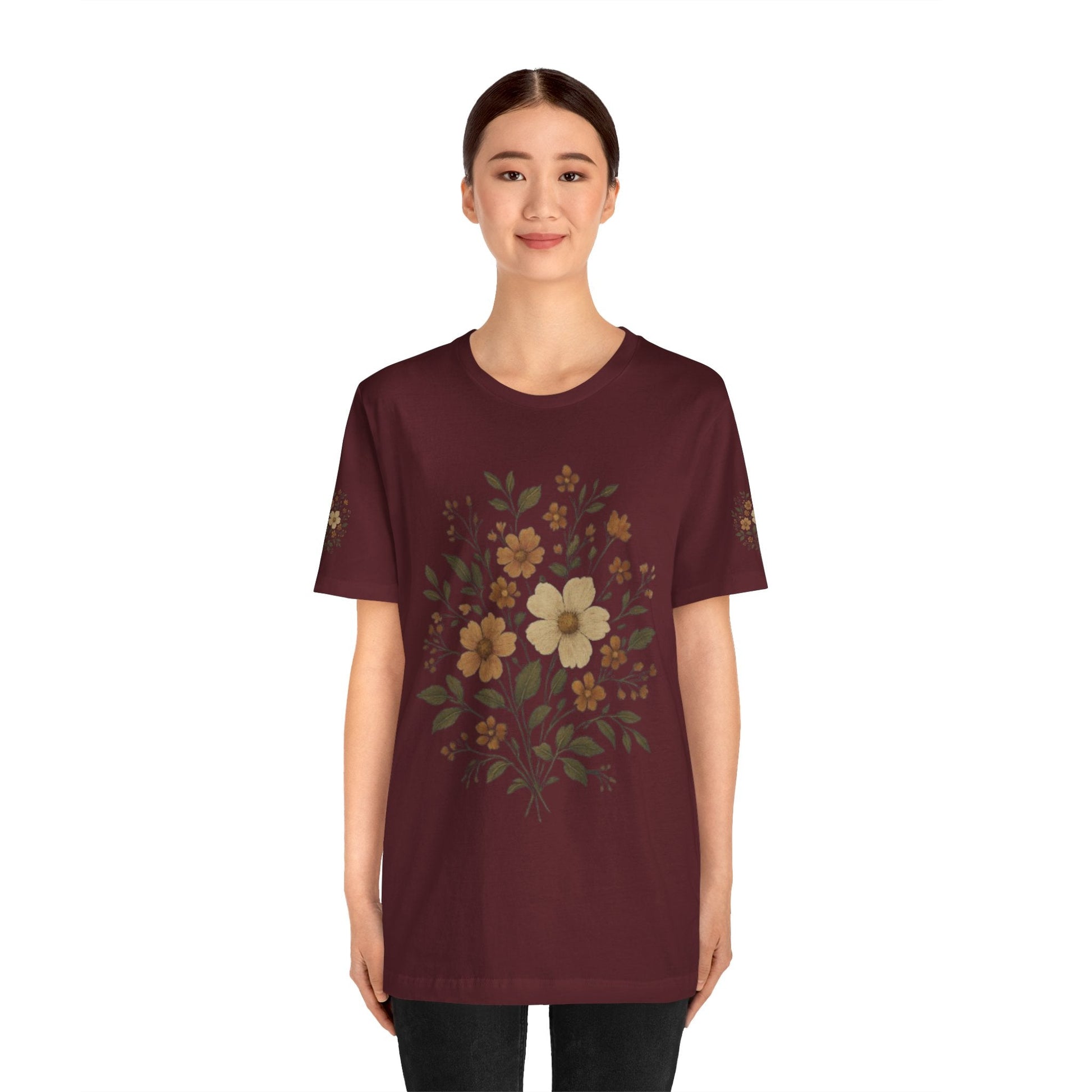 Boho Floral Tee Boho Wear