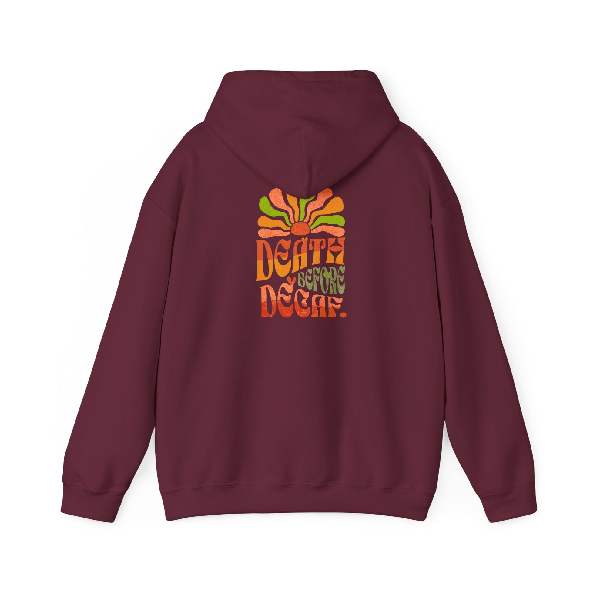 Colorful Retro Hoodie - Perfect for Cozy Days and Celebrations Printify