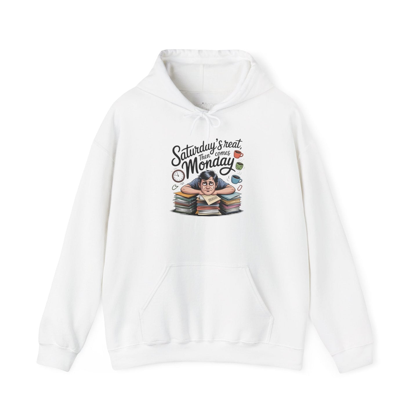 Funny Saturday's Relax Then Comes Monday Hoodie Boho Wear