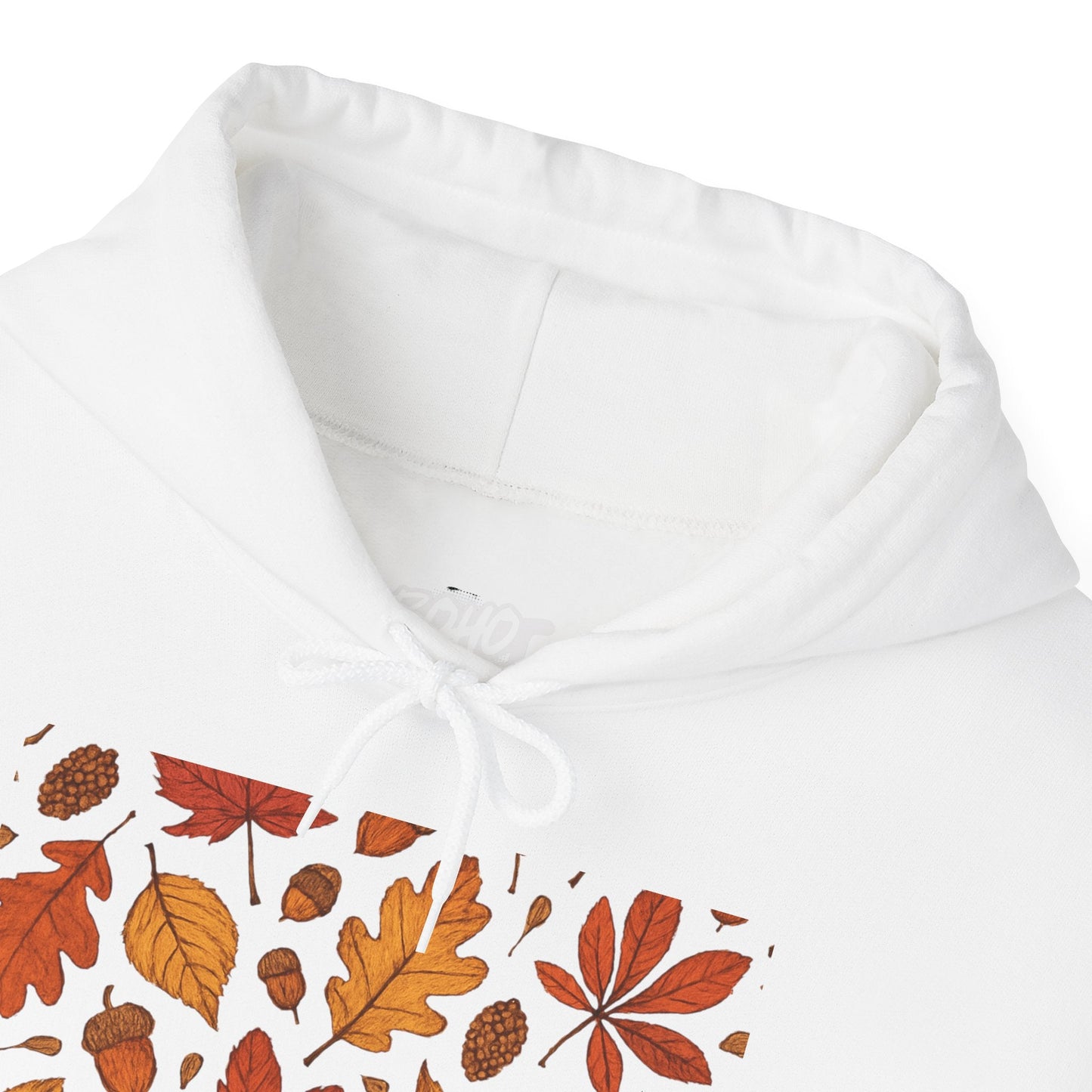 Vintage Autumn Unisex Hoodie Sweatshirt - Pattern Design Printify