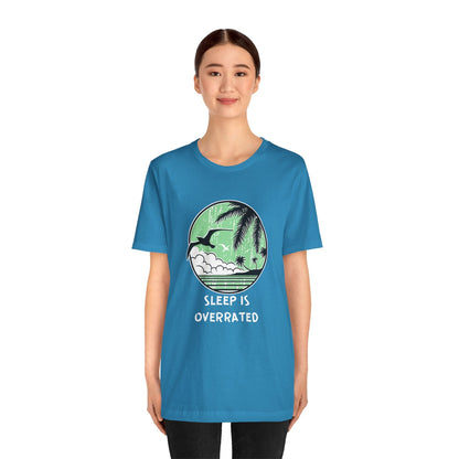 Sleepy Days Unisex Tee: Beach Lovers Boho Wear