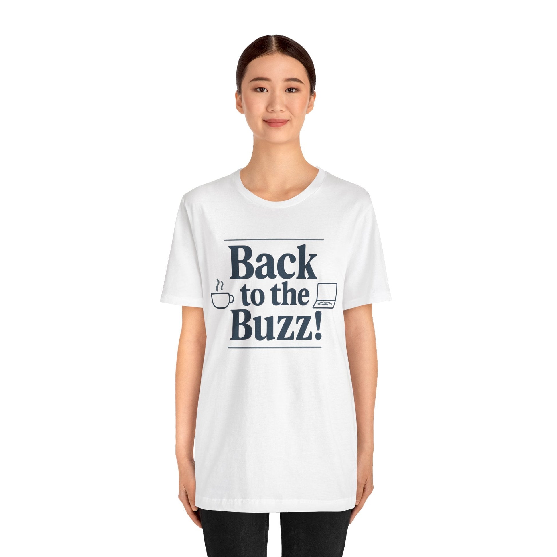T-Shirt - 'Back to the Buzz' Unisex Jersey Short Sleeve Tee Printify