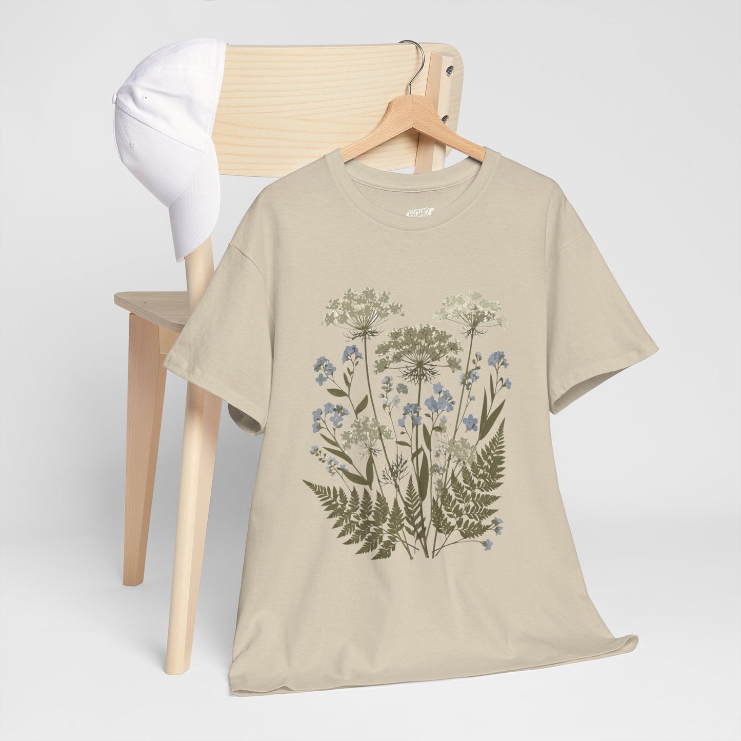 Botanical Art Unisex Heavy Cotton Tee Printify