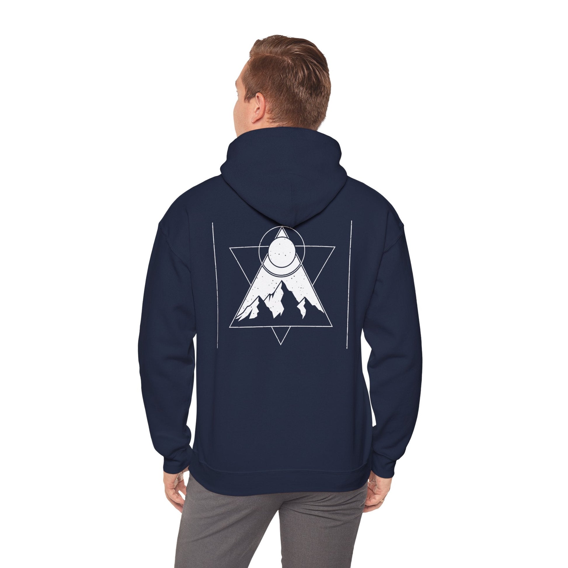 Mountain Adventure Hooded Sweatshirt Printify